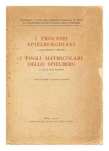 I processi spielberghiani - Renzo U. Montini - copertina