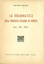 La drammatica della Rinascita Italiana in Europa. Sec. XVI-XVII