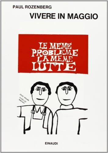 Vivere in maggio - Paul Rozenberg - copertina