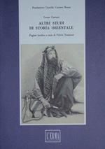 Altri studi di storia orientale