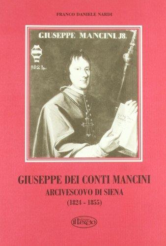 Giuseppe dei conti Mancini arcivescovo di Siena (1824-1855) - copertina