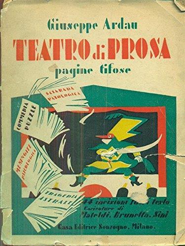 Teatro Di Prosa, Pagine Tifose - Giuseppe Ardau - copertina