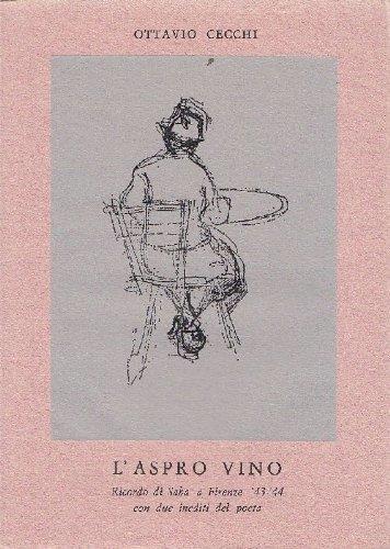 L' aspro vino - Ottavio Cecchi - copertina