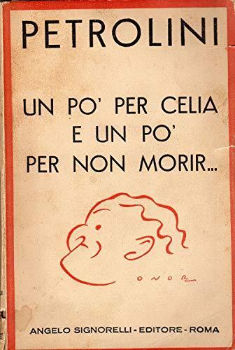 Un po' per celia e un po' per non morir .. - Ettore Petrolini - copertina