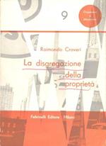 La disgregazione della proprietà