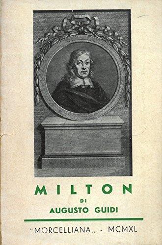 John Milton - Augusto Guidi - copertina