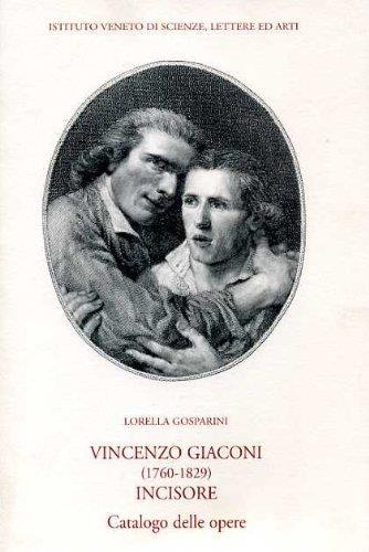 Vincenzo Giaconi, incisore (1760 - 1829) - copertina