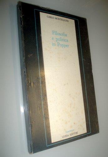 Filosofia e politica in Popper - Carlo Montaleone - copertina