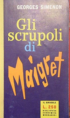 Gli scrupoli di Maigret - Georges Simenon - copertina