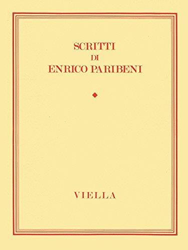 Scritti di Enrico Paribeni - Enrico Paribeni - copertina