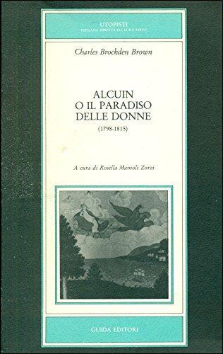 Alcuin o il paradiso delle donne (1798-1815) - Charles Brockden Brown - copertina