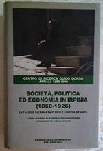 Società politica ed economia in irpinia ( 1860-1926)