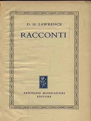 racconti - David Herbert Lawrence - copertina