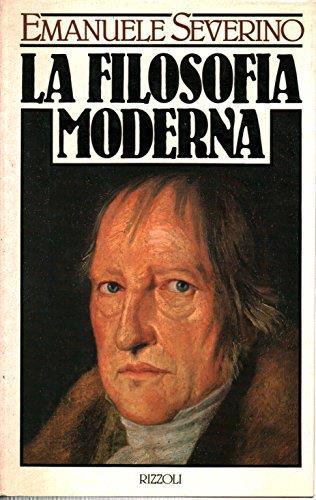 La Filosofia moderna - Emanuele Severino - copertina