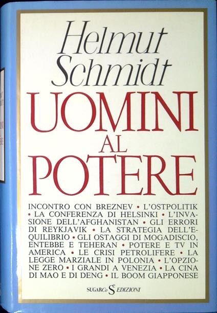 Uomini al potere - copertina