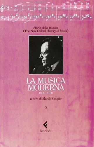 Storia della musica. The New Oxford History of Music: 10 - Martin Cooper - copertina