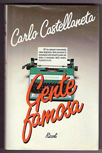 Gente famosa - Carlo Castellaneta - copertina