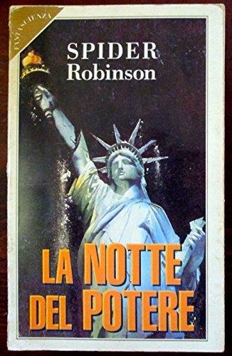 La notte del potere - Spider Robinson - copertina