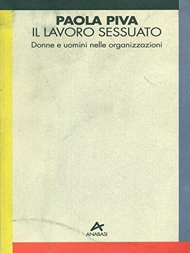 Il lavoro sessuato - Paolo Piva - copertina