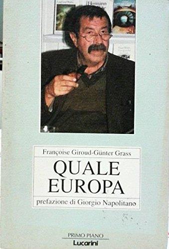 Quale Europa - Françoise Giroud - copertina