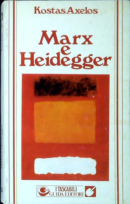 Marx e Heidegger - copertina