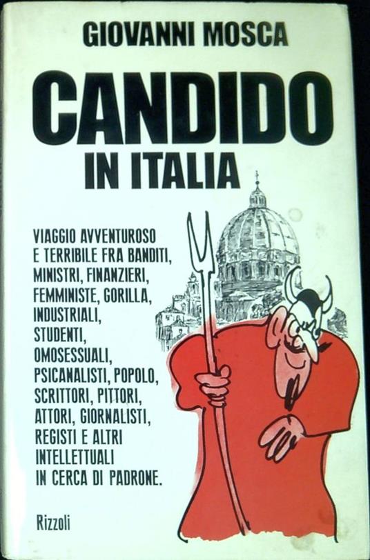 Candido in Italia - Giovanni Mosca - copertina