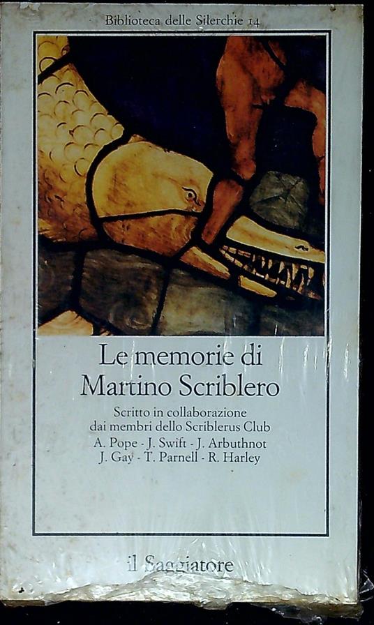 Le memorie di Martino Scriblero - copertina
