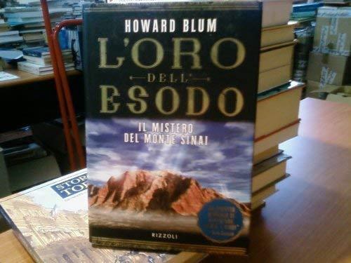 L' oro dell'esodo - Howard Blum - copertina