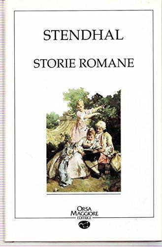 Storie romane - Stendhal - copertina