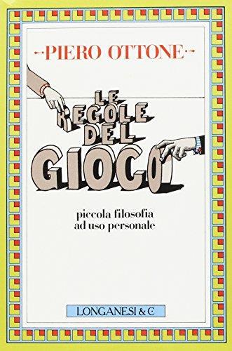 Le regole del gioco - Piero Ottone - copertina