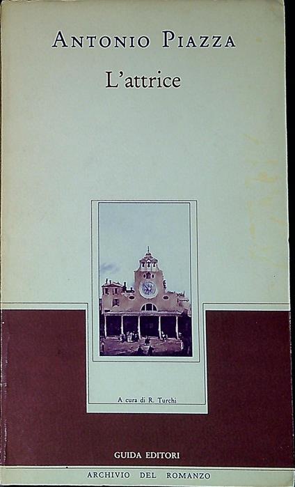 L' Attrice - Antonio Piazza - copertina