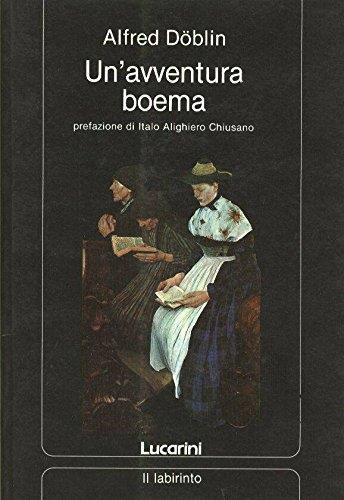 Un'avventura boema - Alfred Doblin - copertina