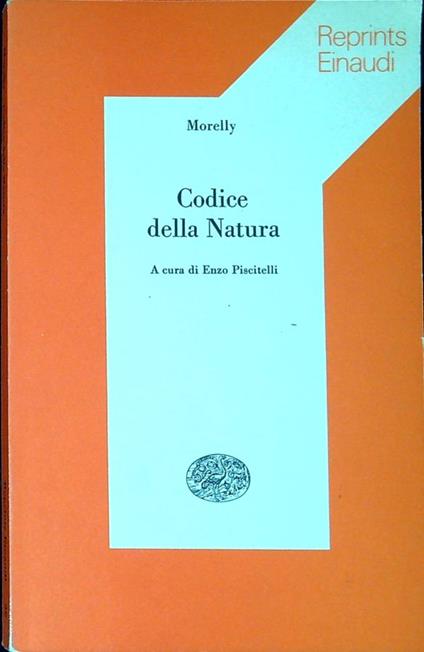 codice della natura - Gabriele Morello - copertina