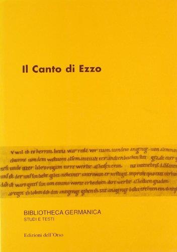 Il canto di Ezzo - Maria Azzi Grimaldi - copertina