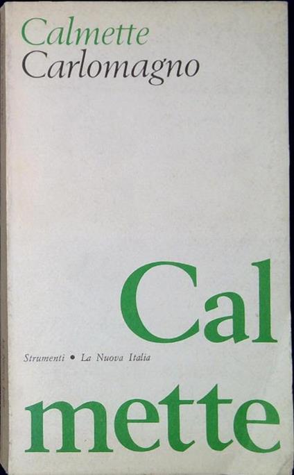 Carlomagno - Joseph Calmette - copertina