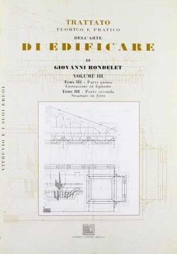 Trattato teorico e pratico dell'arte di edificare: 3 - copertina