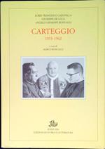 Carteggio : 1933-1962