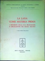 Atti dellaprima Settimana di studio : (18-24 aprile 1969). La lana come materia prima. I fenomeni della sua produzione e circolazione nei secoli XIII-XVII