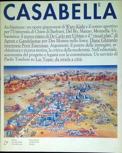 Casabella 613 Giugno 1994 - copertina