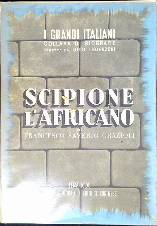 Scipione l'Africano - Francesco Grazioli - copertina