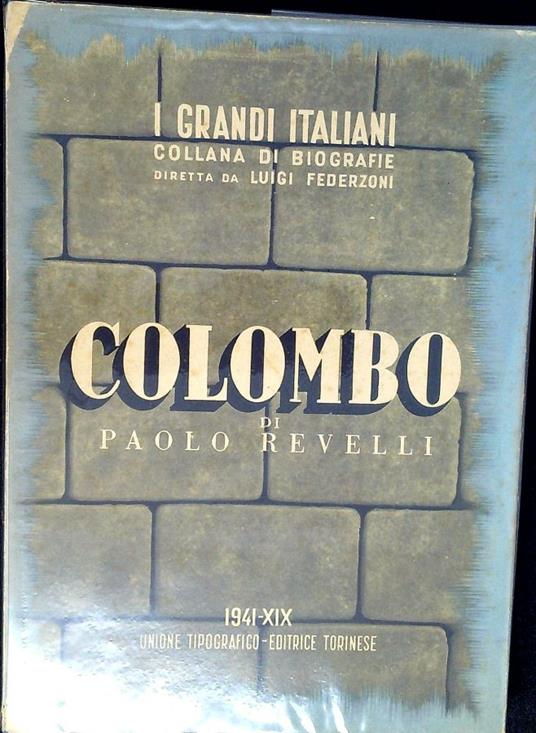 Cristoforo Colombo - Paolo Revelli - copertina