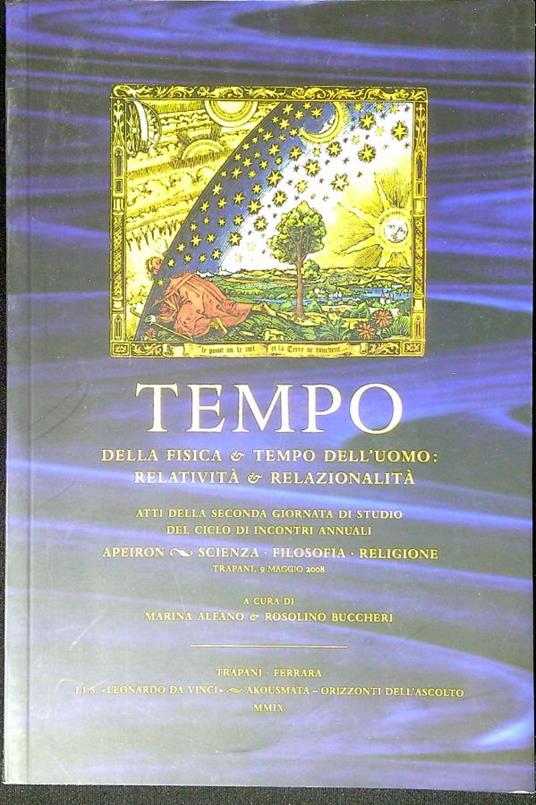 Tempo della fisica e tempo dell'uomo: relatività e relazionalità - Tommaso Maria Alfani - copertina
