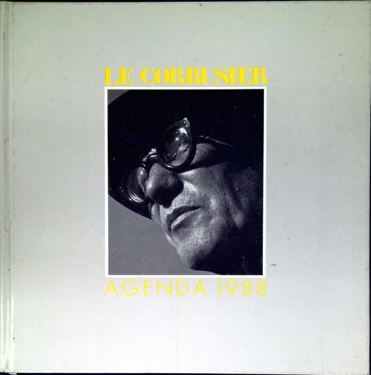 Le Corbusier Agenda 1988 - copertina