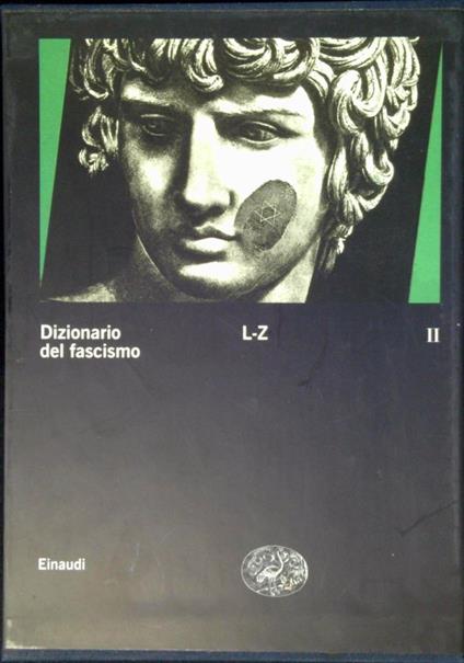 Dizionario del fascismo vol.2 L-Z - copertina