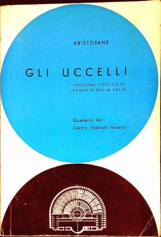 Gli uccelli - Aristofane - copertina