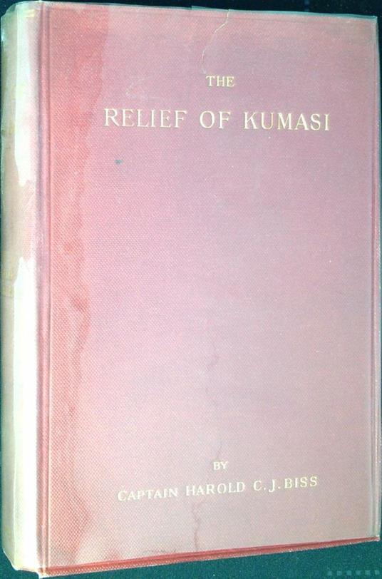 THE RELIEF OF KUMASI - copertina