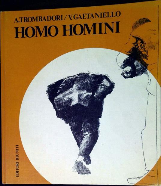 Homo homini - Antonello Trombadori - copertina
