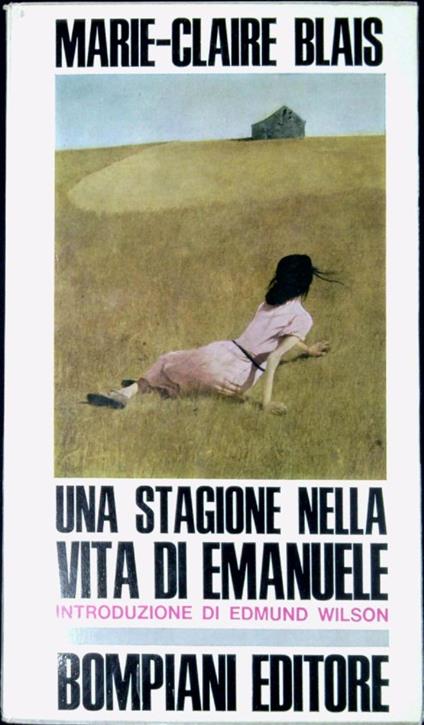 Una stagione nella vita di Emanuele - Marie-Claire Blais - copertina
