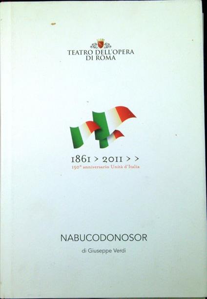 Nabucodonosor : dramma lirico in quattro parti - Temistocle Solera - copertina