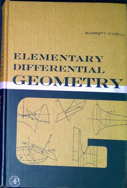 Elementary differential geometry - O. Barré - copertina